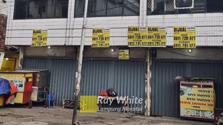 Dijual Cepat Ruko 3 Lantai Teluk Betung Selatan