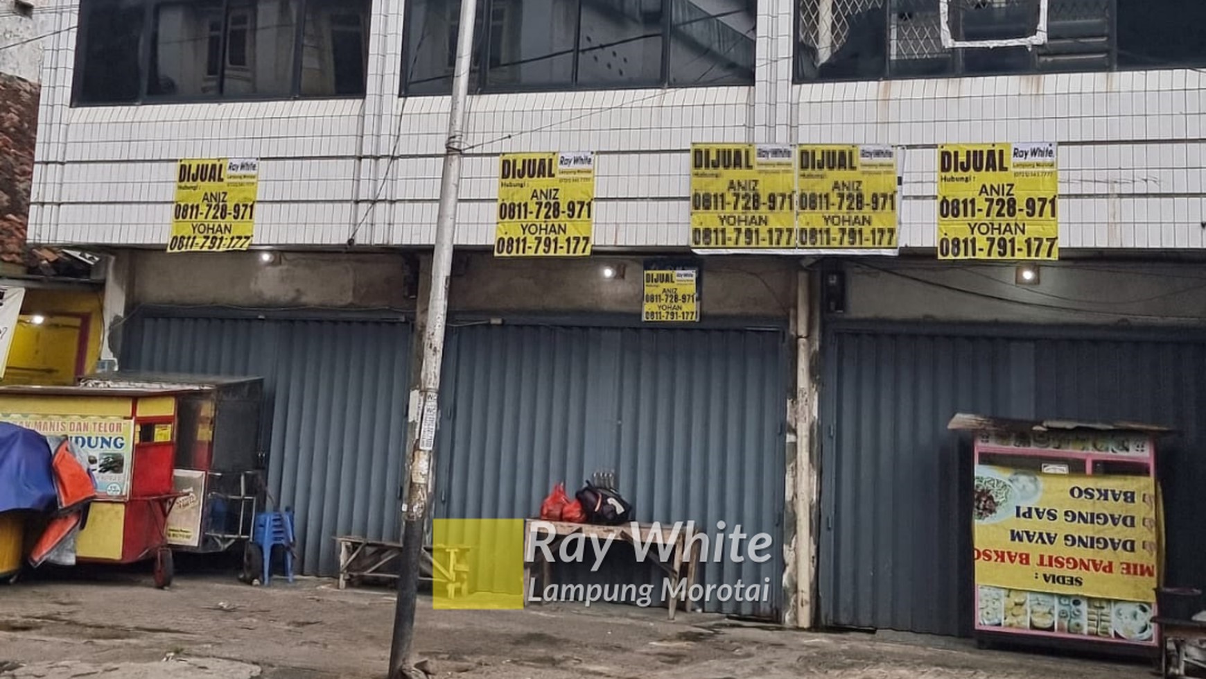 Dijual Cepat Ruko 3 Lantai Teluk Betung Selatan