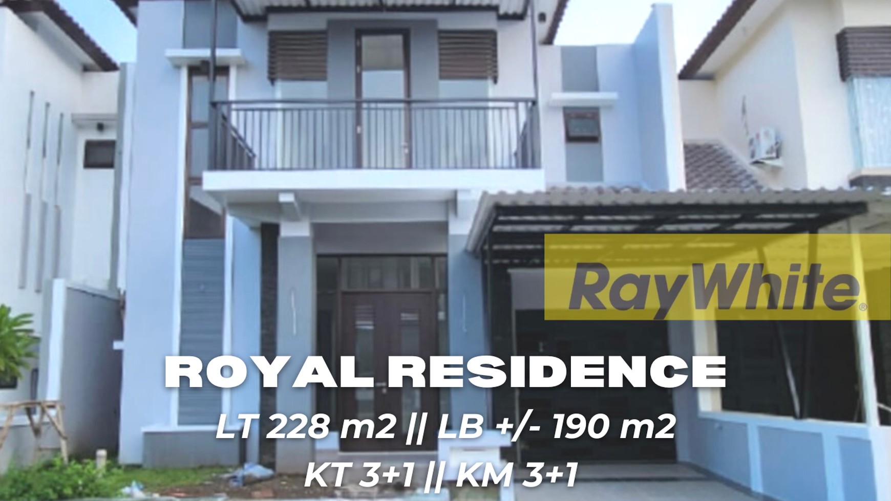 Rumah Royal Residence Murah Like New Baru Renovasi Luas Dan Cantik