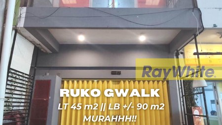 Beli Ruko Pasti Untung Murah Bawah Pasar Area Komersil Gwalk Citraland