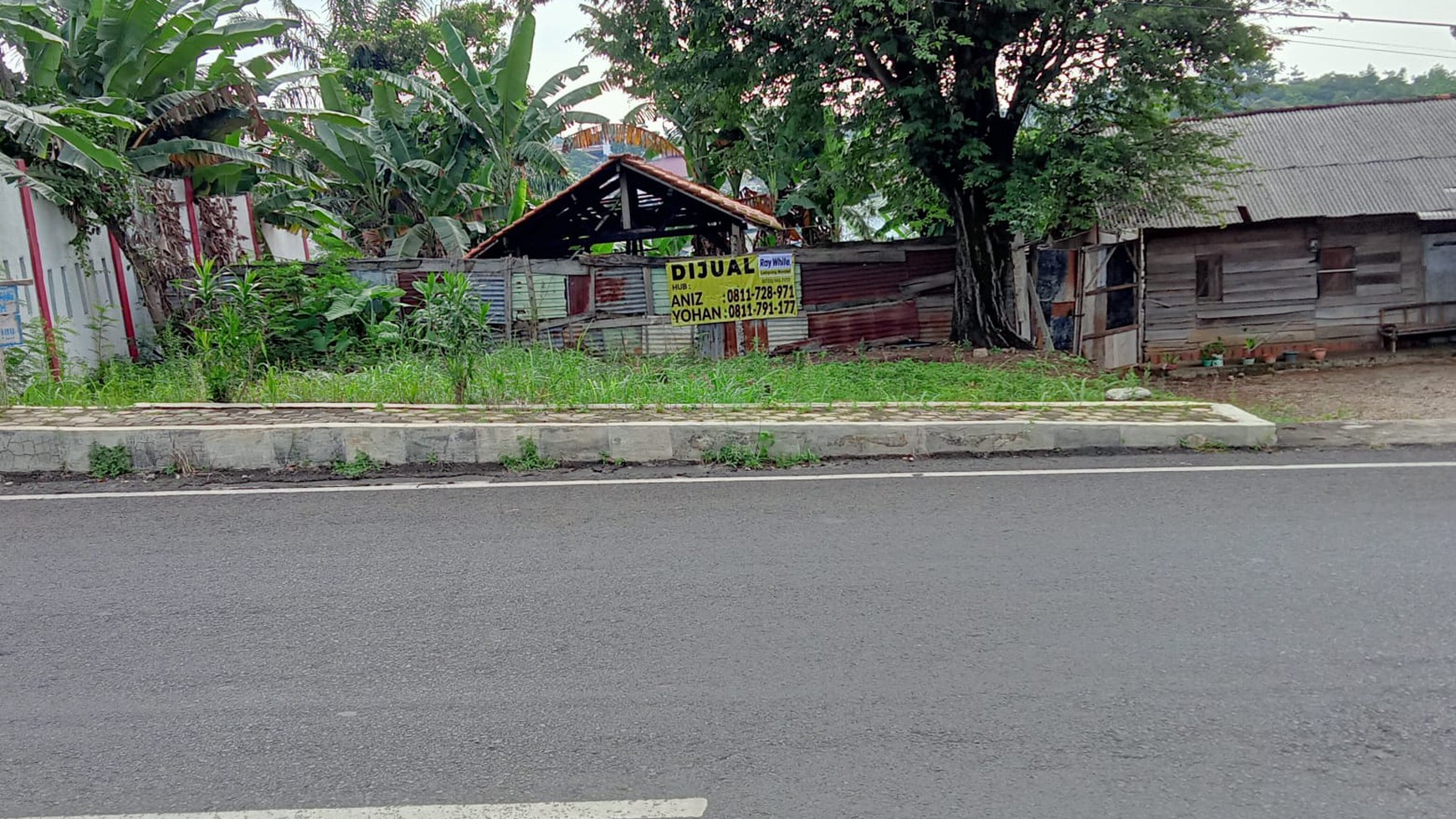 Dijual Tanah strategis pinggir jalan Pramuka Kemiling