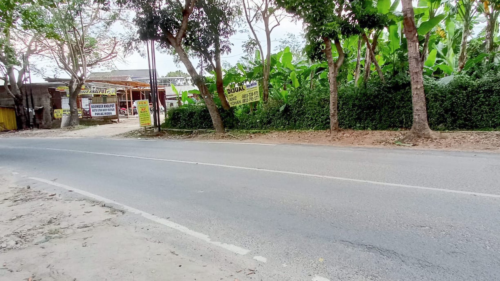 Tanah Pinggir Jalan Urip Sumoharjo Bandar Lampung