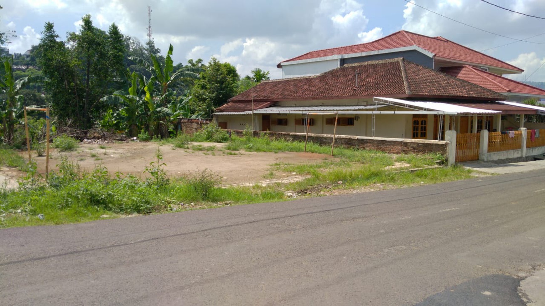 Tanah Pinggir Jalan Teluk Betung Utara, Bandar Lampung