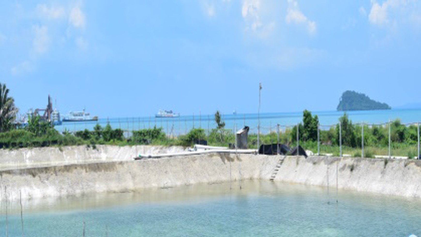 Tanah Pinggir Laut luas 92,9 Ha di Ruguk Lampung Selatan