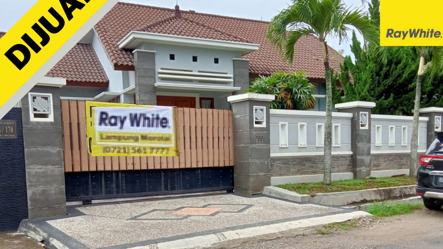 Rumah Mewah Tanah Luas di Sukarame Bandar Lampung