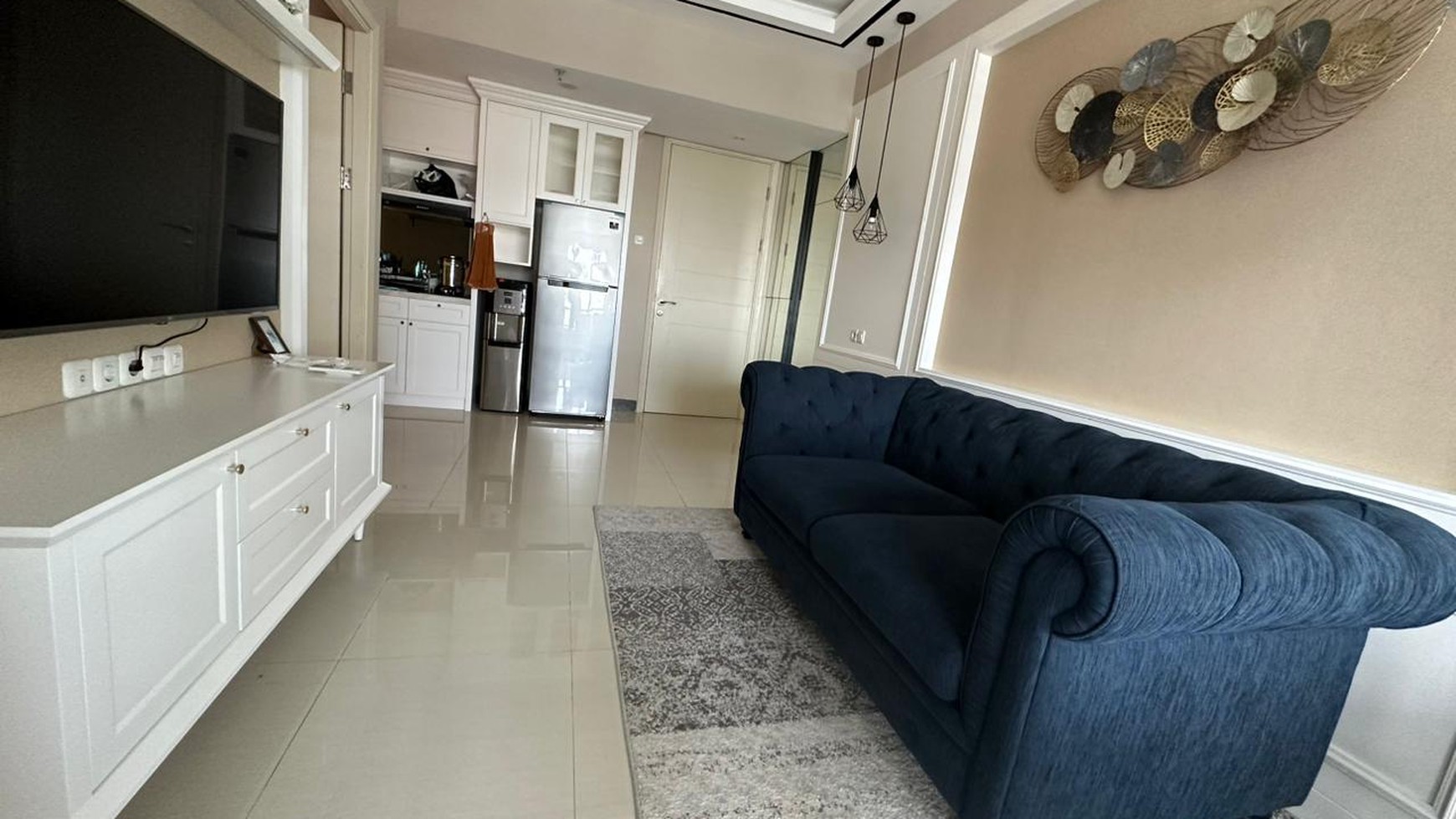 Dijual Apartemen Benson Tipe 2 Bedroom Full Furnished Mewah Modern Connecting Pakuwon Mall, PTC, Supermall