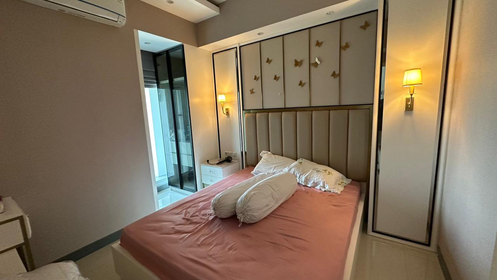 Dijual Apartemen Benson Tipe 2 Bedroom Full Furnished Mewah Modern Connecting Pakuwon Mall, PTC, Supermall