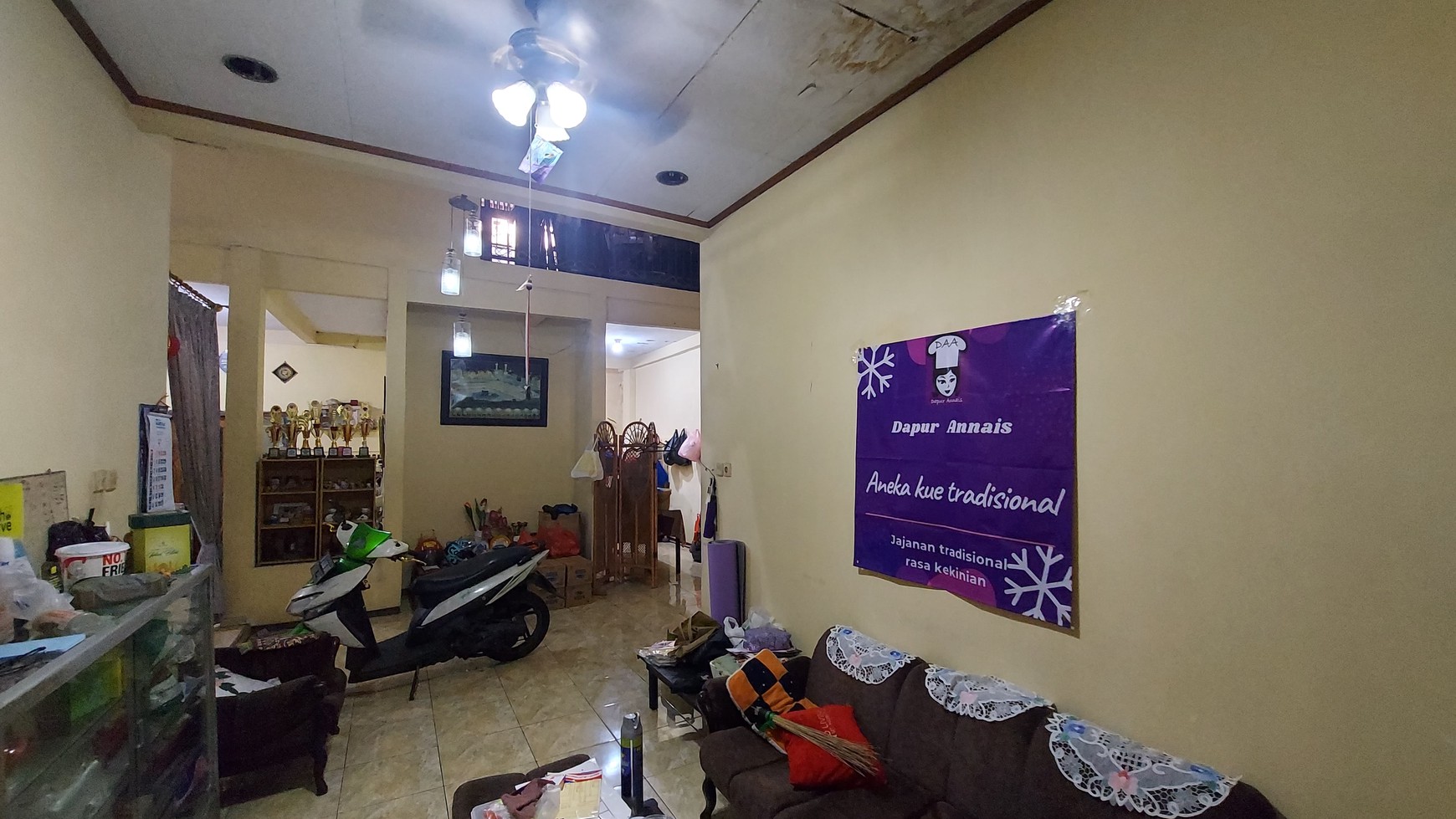 Rumah hadap timur jalan lebar di Bina Husada, Sunter Jaya