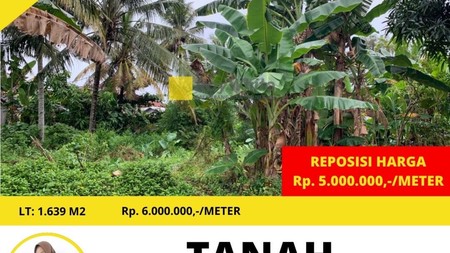 Tanah murah tengah kota palembang daerah bisnis 