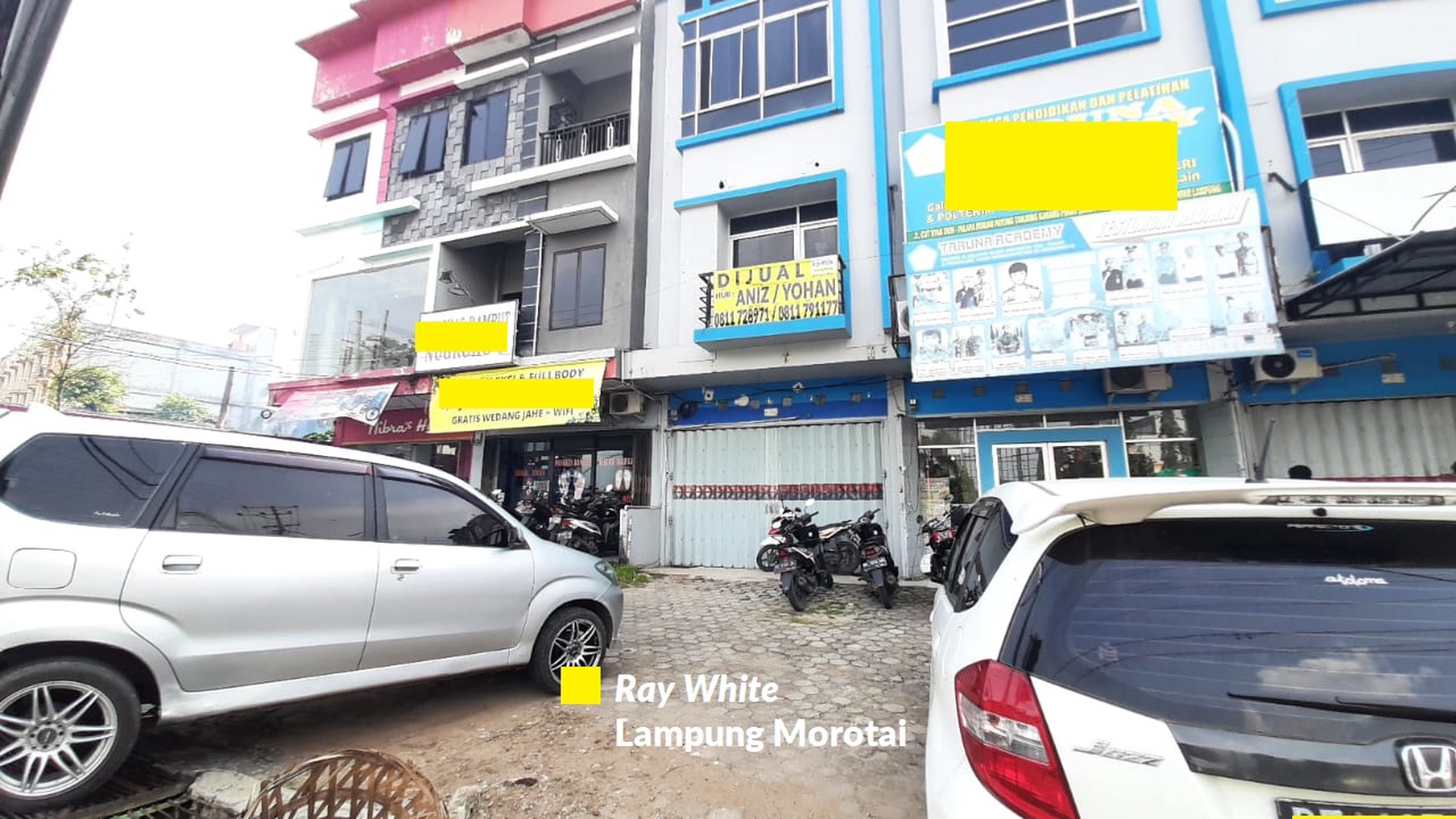 Ruko 2 ¾ Lantai Jl Cut Nyak Dien Palapa Bandar Lampung