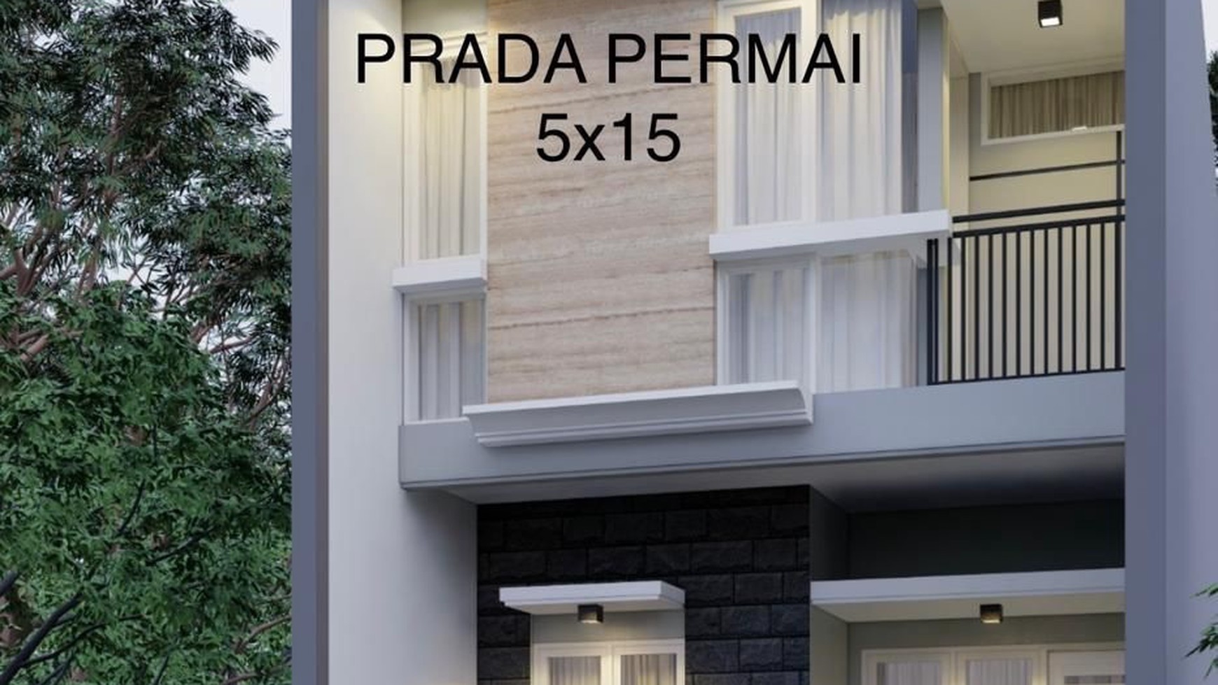 Dijual Rumah Minimalis 2 lantai SHM di Pradah Permai Surabaya