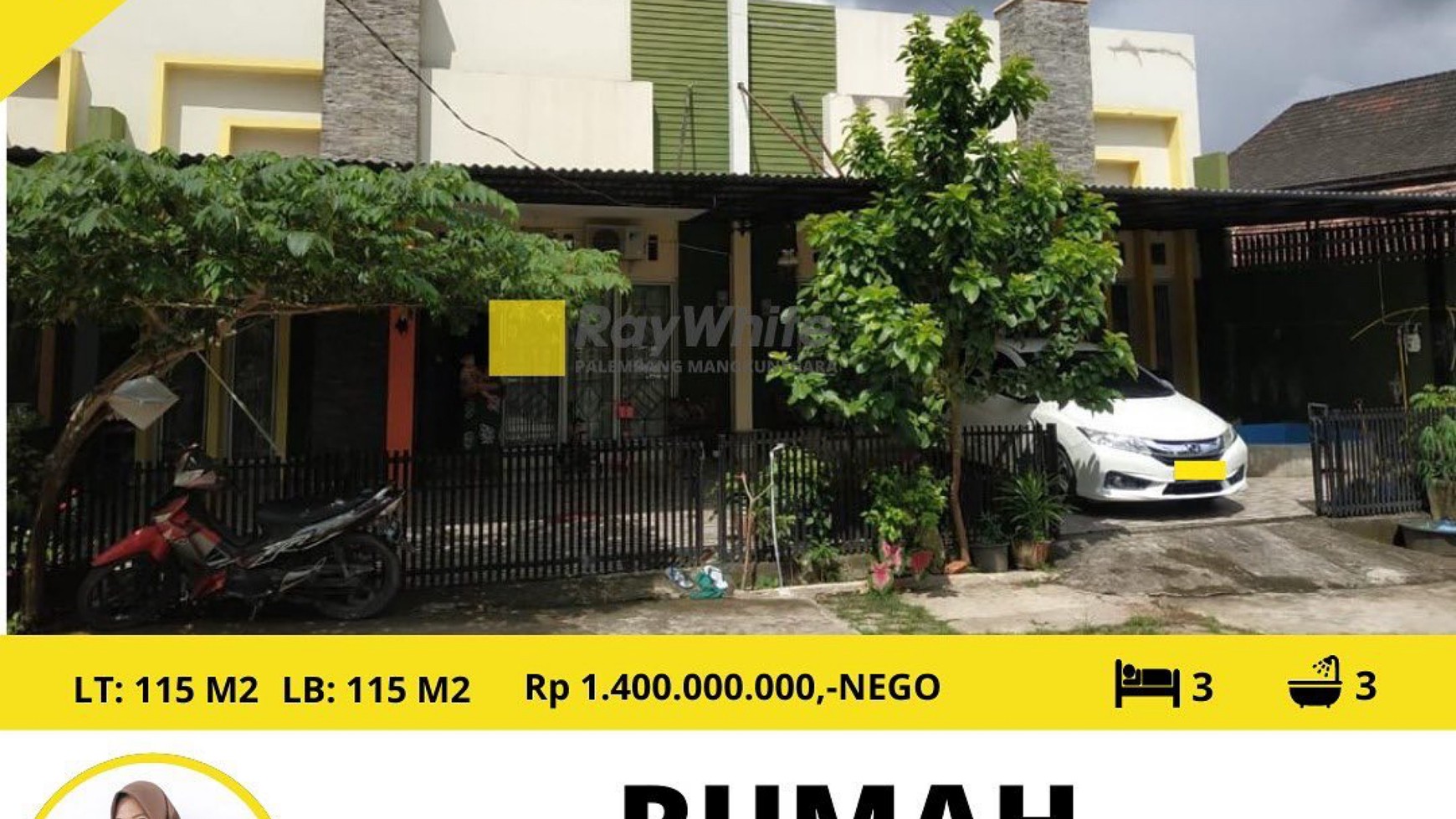 Rumah Murah Mewah dalam kompek hanya di Palembang 