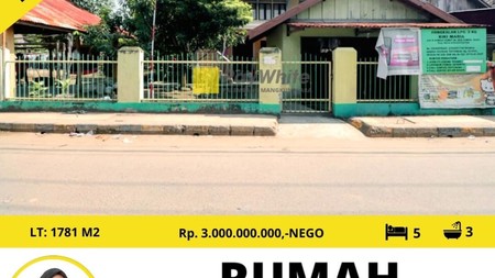 Rumah mewah hanya di seberang ulu kota Palembang 