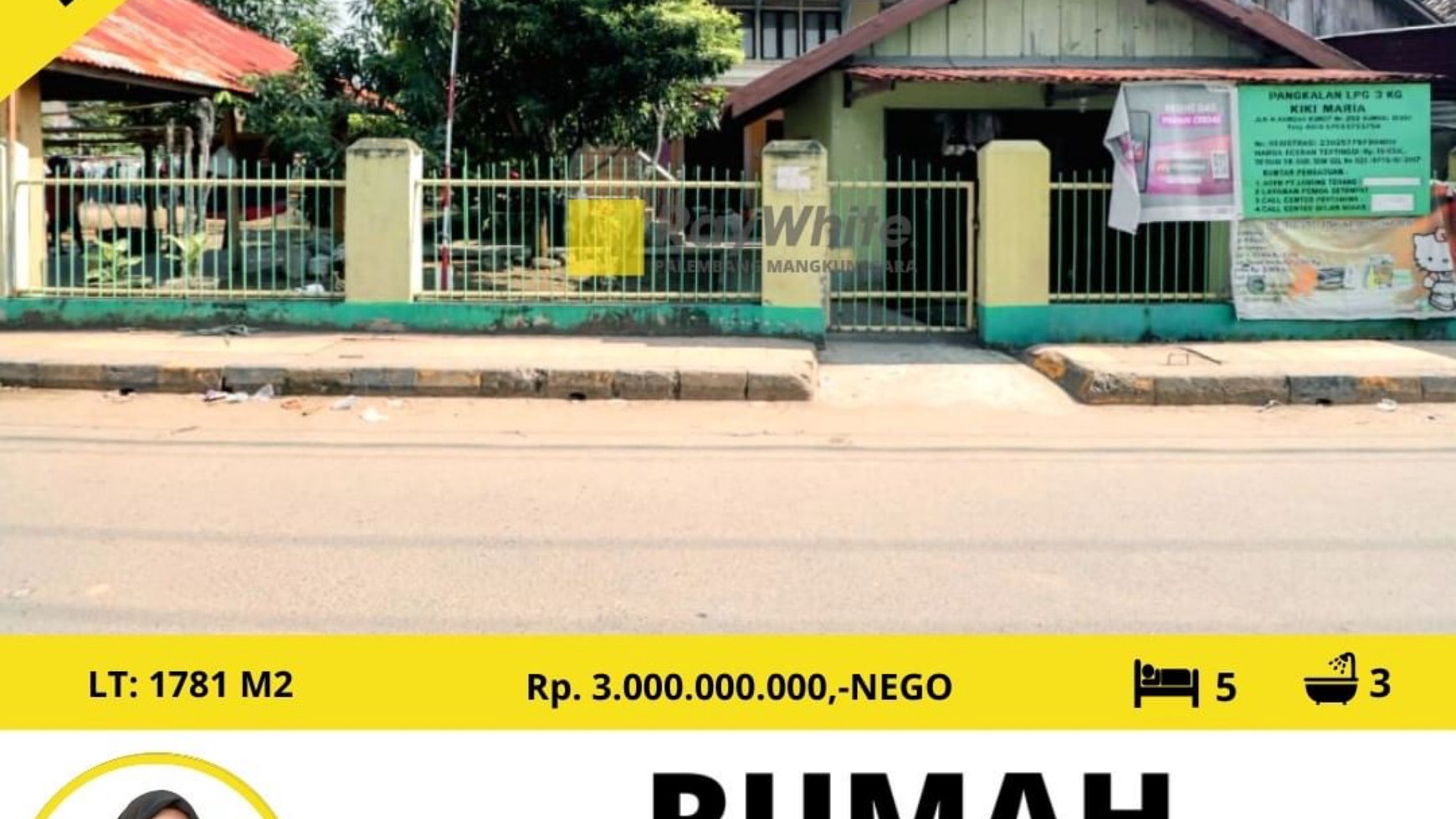 Rumah mewah hanya di seberang ulu kota Palembang 