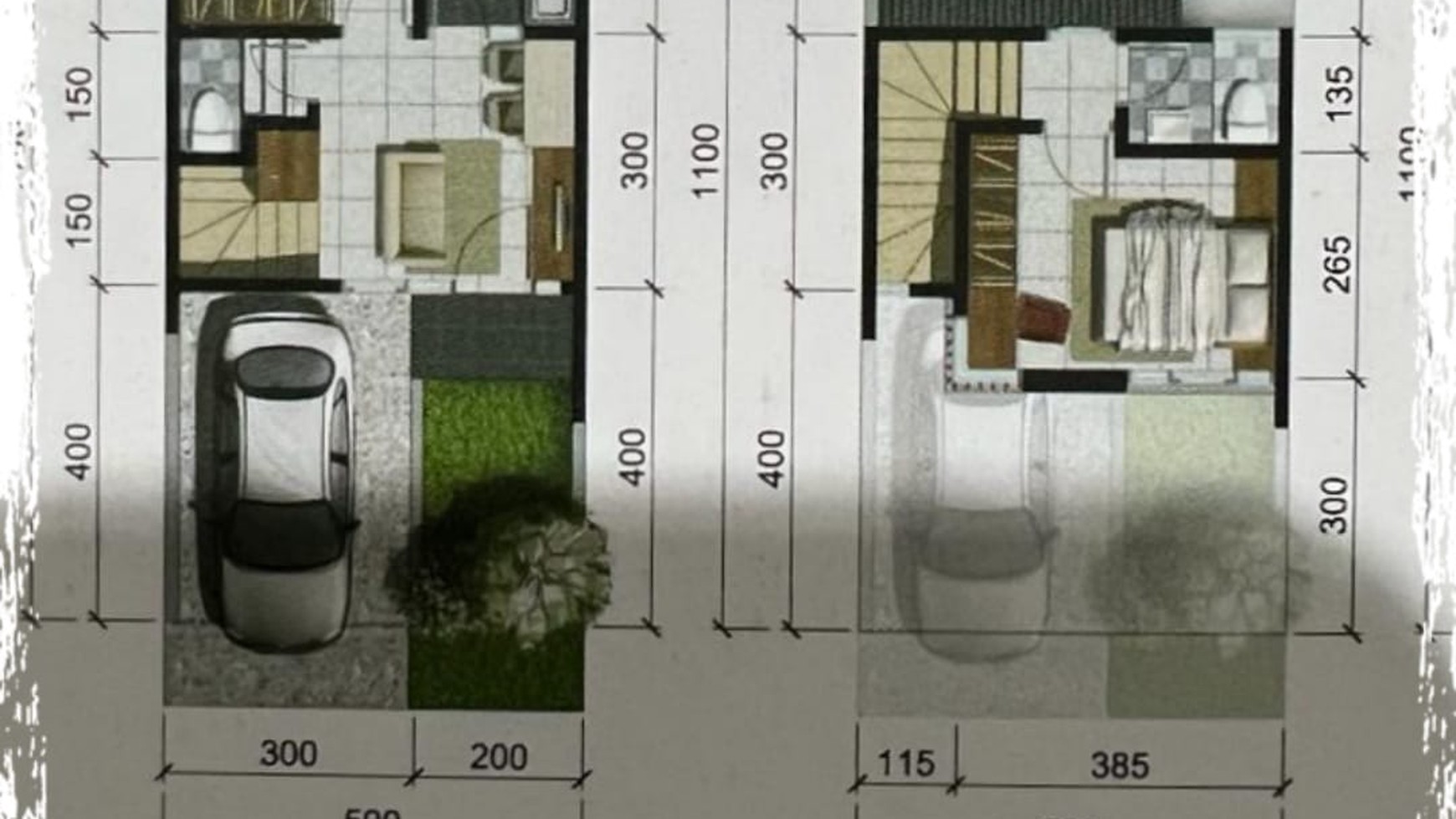 Dijual Rumah North West lake Citraland- type Turkana Luas 5 x 11 - 2 K.Tidur - Selatan 