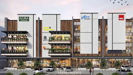 Ruko Premium Loft di tengah Gading Serpong sangat Strategis Luas 14x38m2