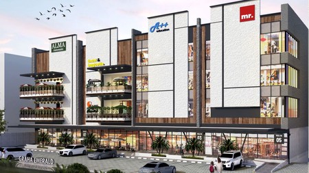 Ruko Boulevard Raya, Gading Serpong Luas @13x30m2