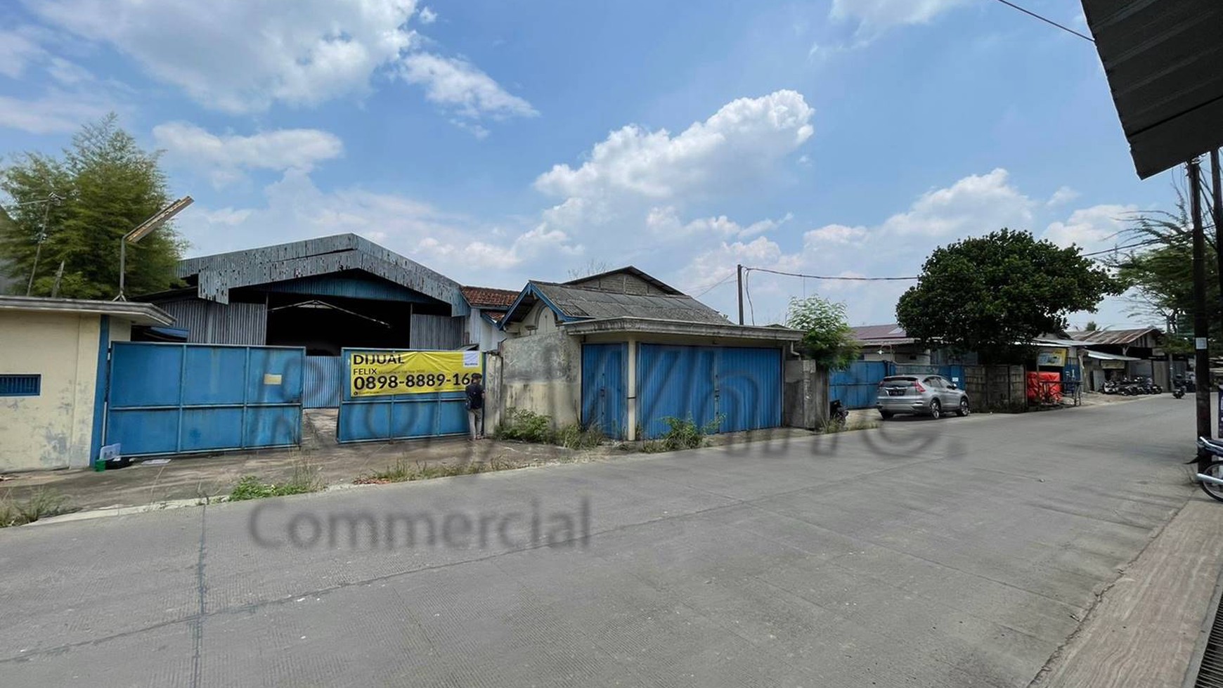 Pabrik Curug Tangerang Luas Tanah 857m Jalan Raya