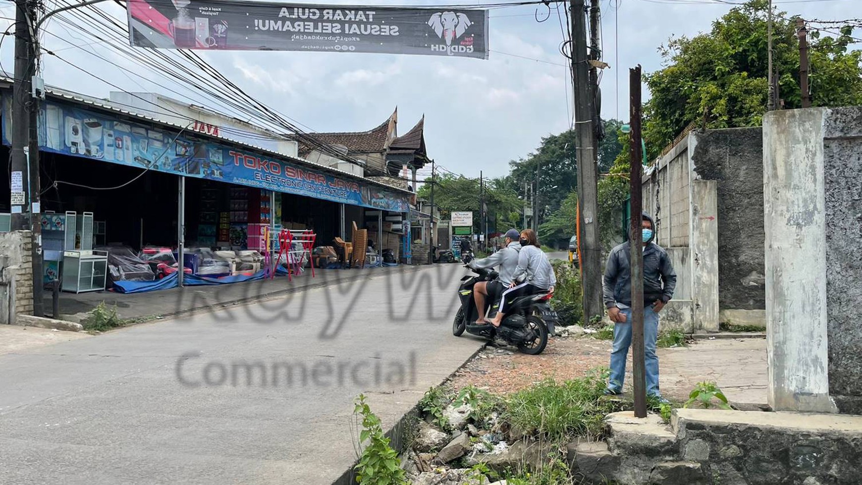 Pabrik Curug Tangerang Luas Tanah 857m Jalan Raya