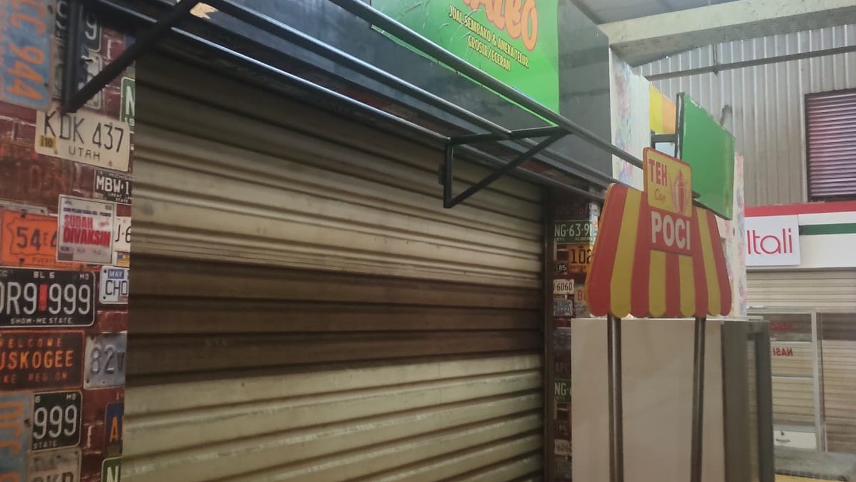 Kios Siap Pakai dan Ramai @Kios Pasar Modern Bintaro