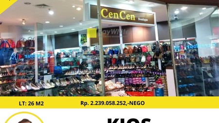 Dijual Kios di PS Mall