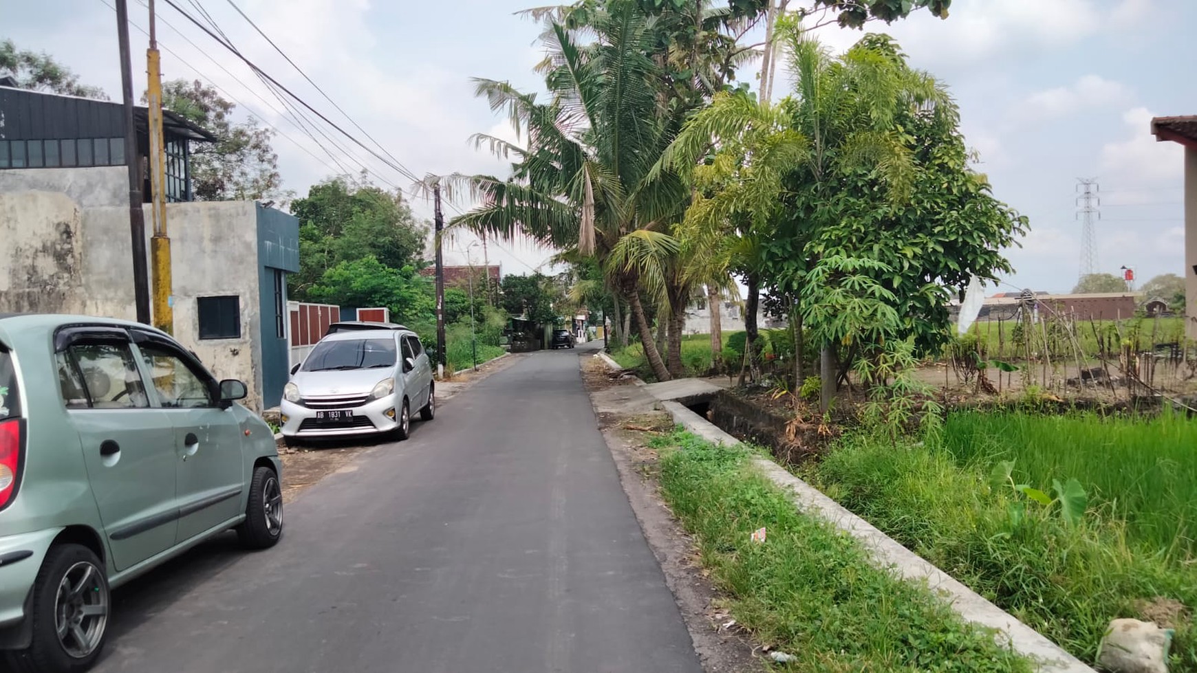 Tanah Sawah 500 Meter persegi Di Dekat Jl Kabupaten Gamping Sleman