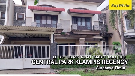 Dijual Rumah Central Park Klampis Regency- Semolowaru - Surabaya Timur - Dekat Hokky Buah MERR