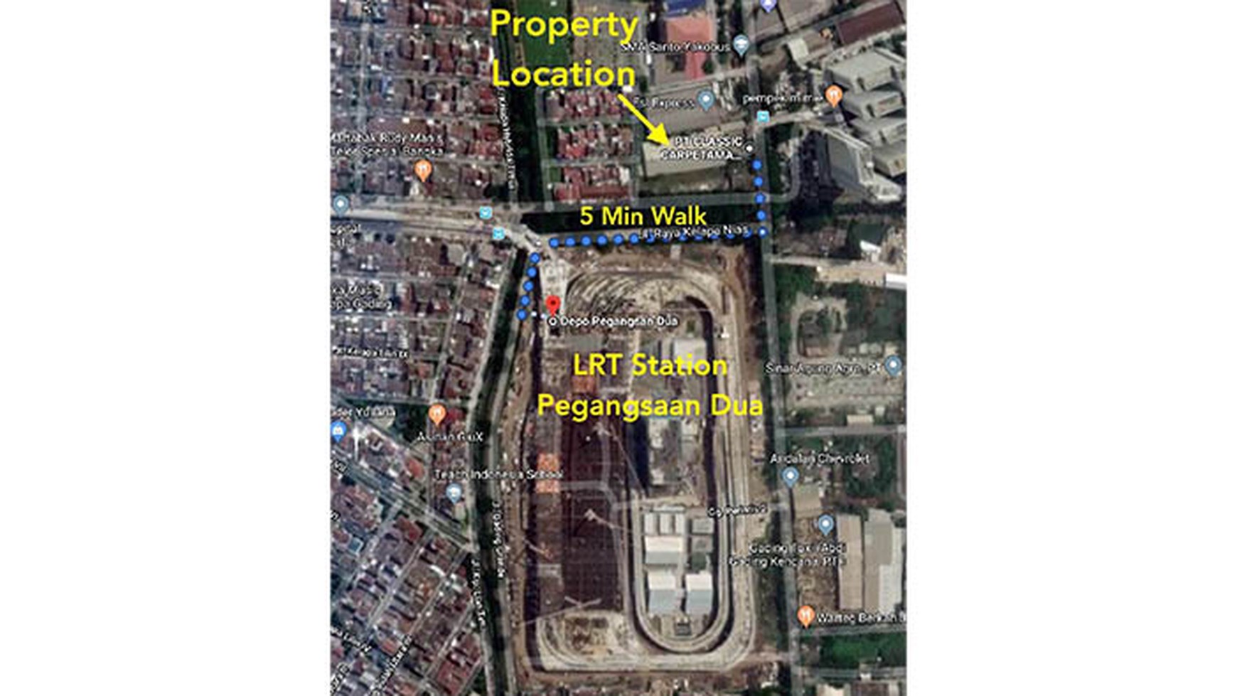 Gudang Pegangsaan Dua, Pintu 2, Luas 6,961m2