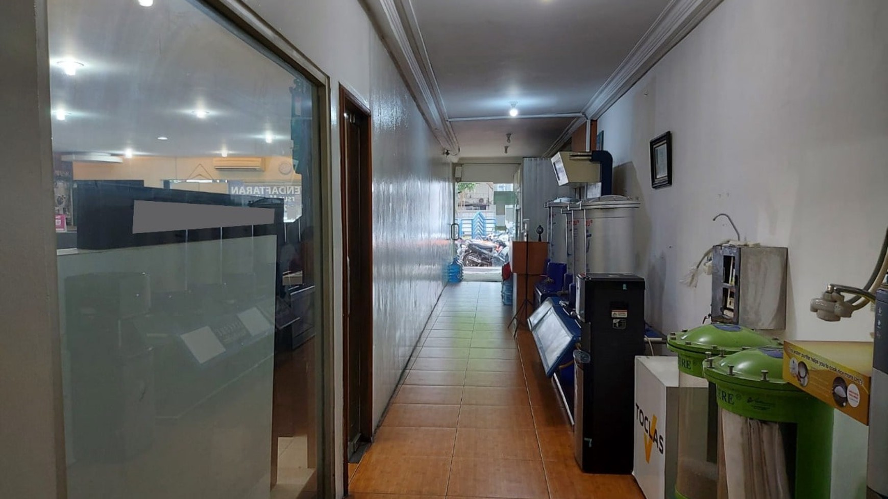 Semi gedung di Bungur Besar Raya, Gunung Sahari, Kemayoran