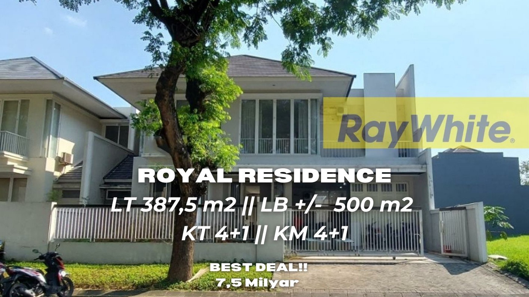 Dijual Rumah Mewah Royal Residence Cluster Elite