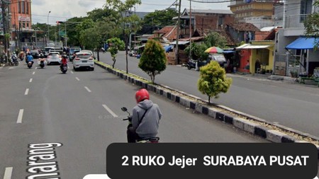  Dijual 2 Jejer Ruko Nol Jalan Semarang - Komersial Area - Cocok buat Segala Usaha dekat Raden Saleh, Pasar Turi , Bubutan