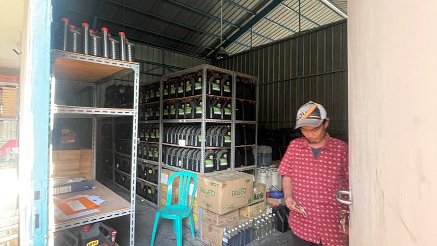 KANTOR DAN GUDANG MARKETABLE PONDOK KELAPA RAYA JAKTIM 