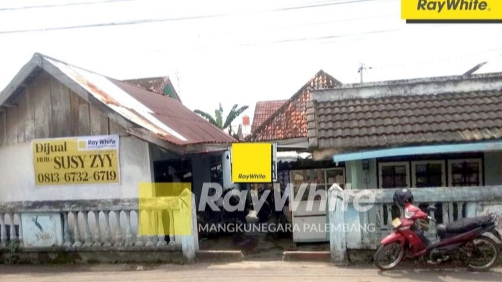 Dijual Tanah + Bangunan Tengah Kota Palembang