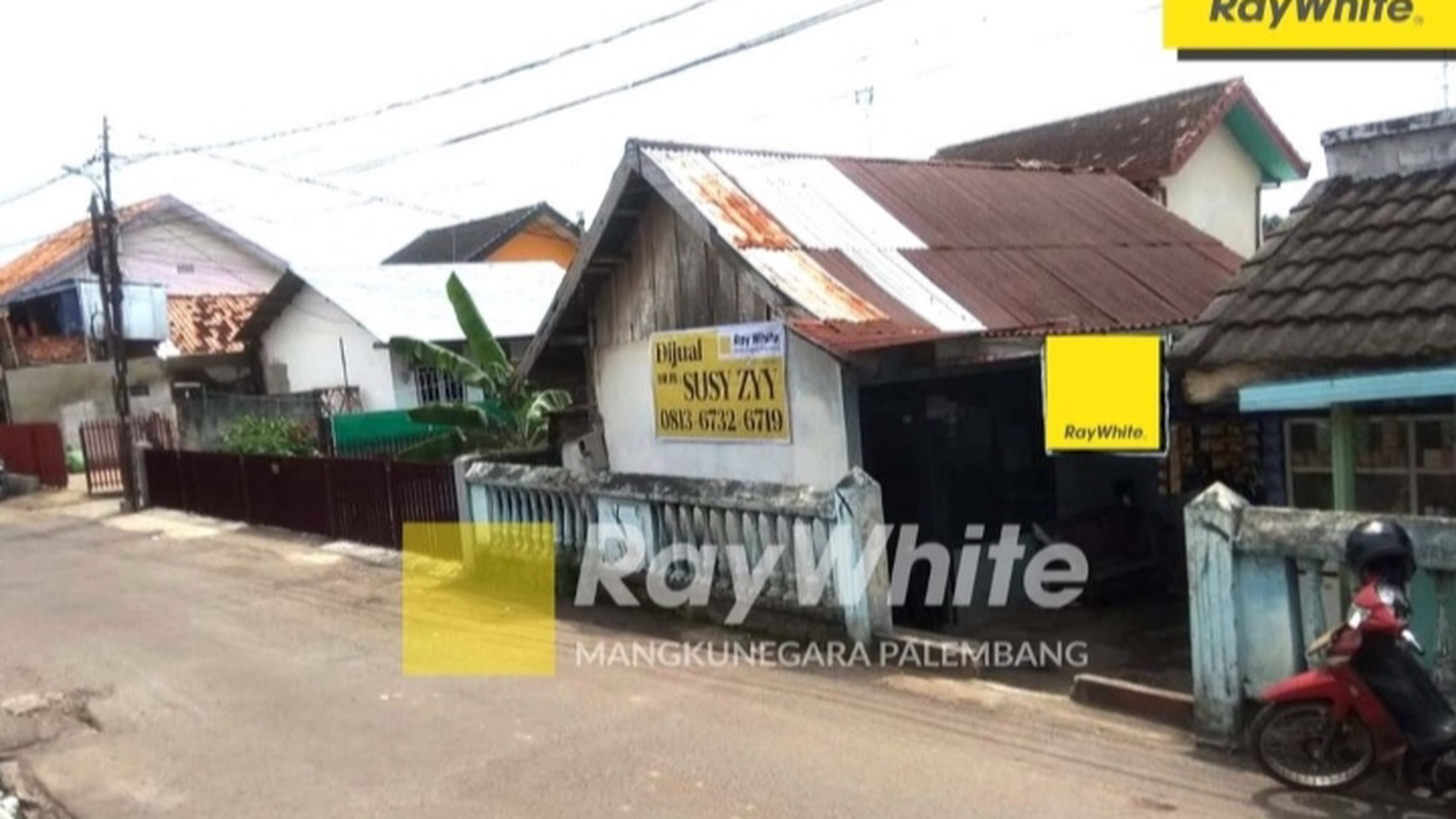 Dijual Tanah + Bangunan Tengah Kota Palembang