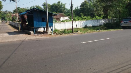 Dijual 4180 m2 Tanah Jalan Raya Trawas - Mojosari - Mojokerto - Jawa Timur