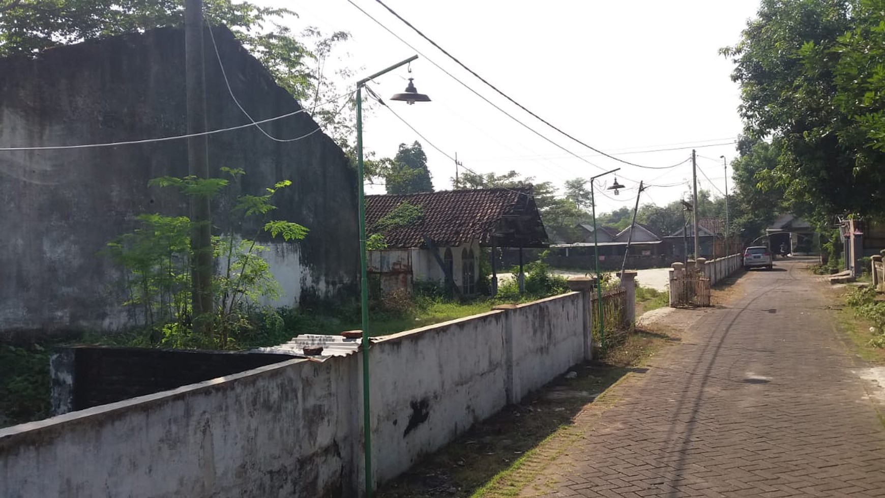 Dijual 4180 m2 Tanah Jalan Raya Trawas - Mojosari - Mojokerto - Jawa Timur