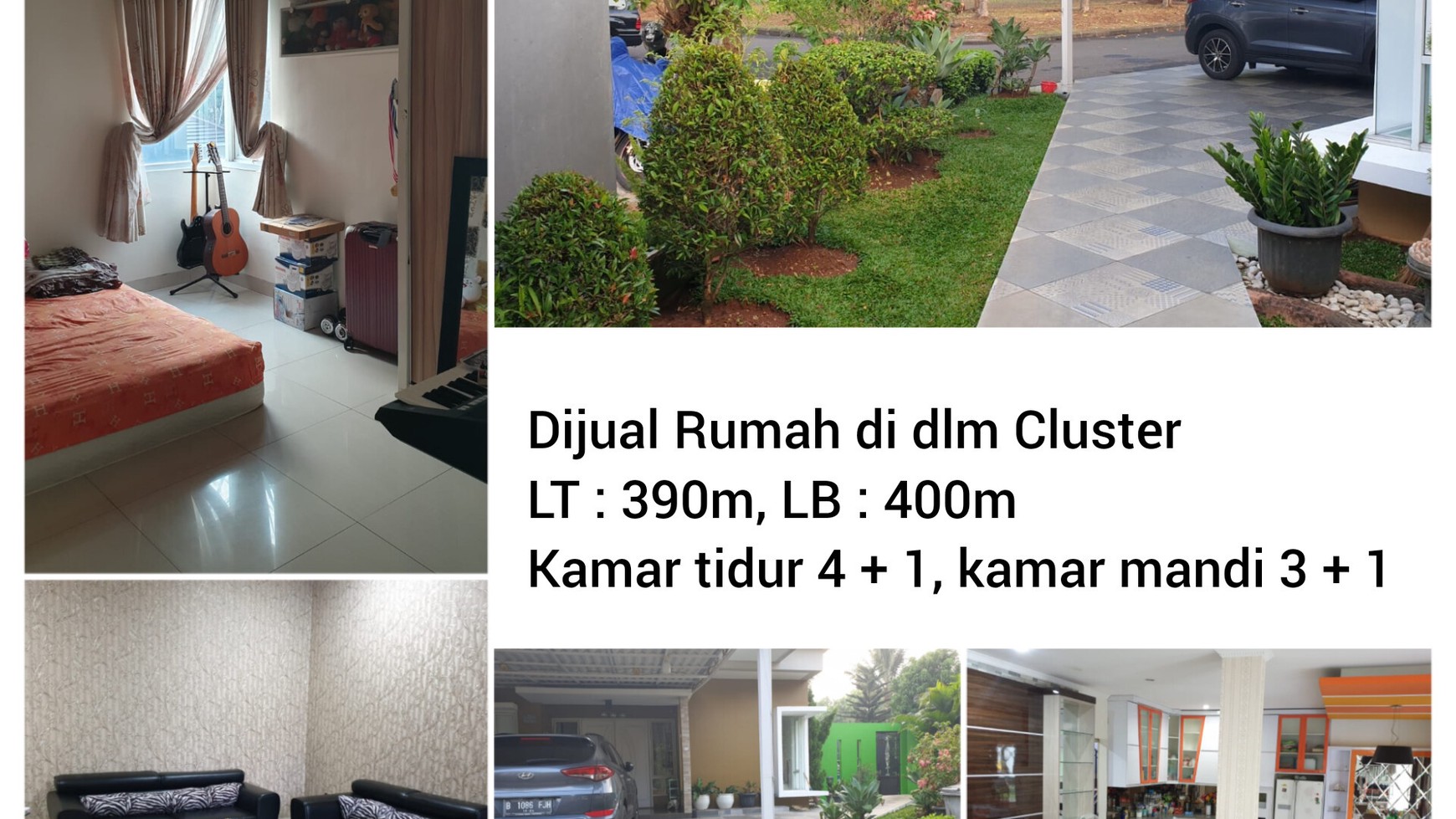 Dijual rumah mewah asri, siap huni di Grand Wisata, Bekasi