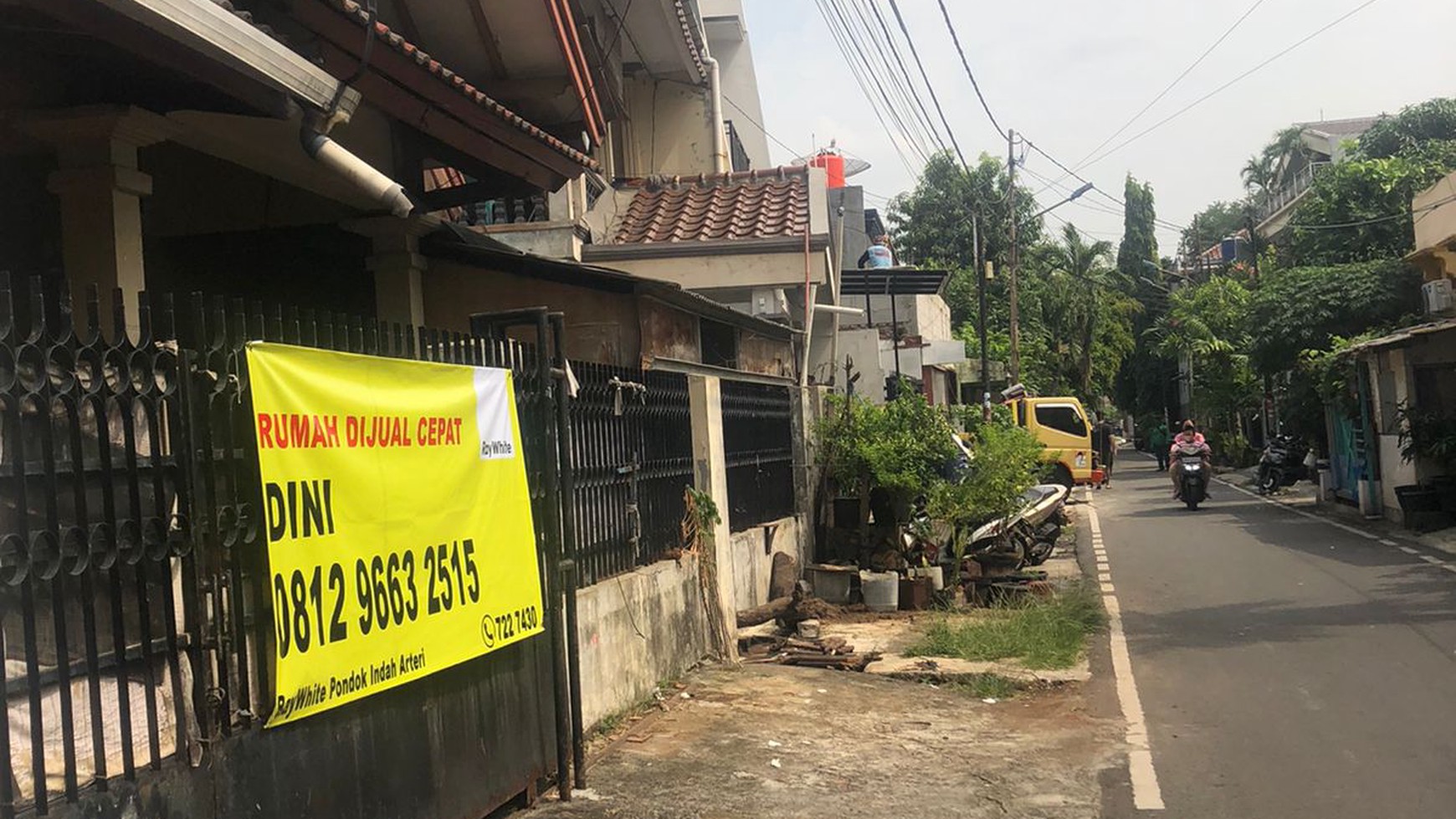 Dijual  Cepat Rumah Tua hitung tanah  area strategis Kemayoran