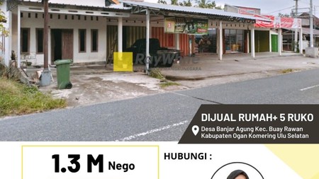 Rumah cocok untuk bisnis restorab 