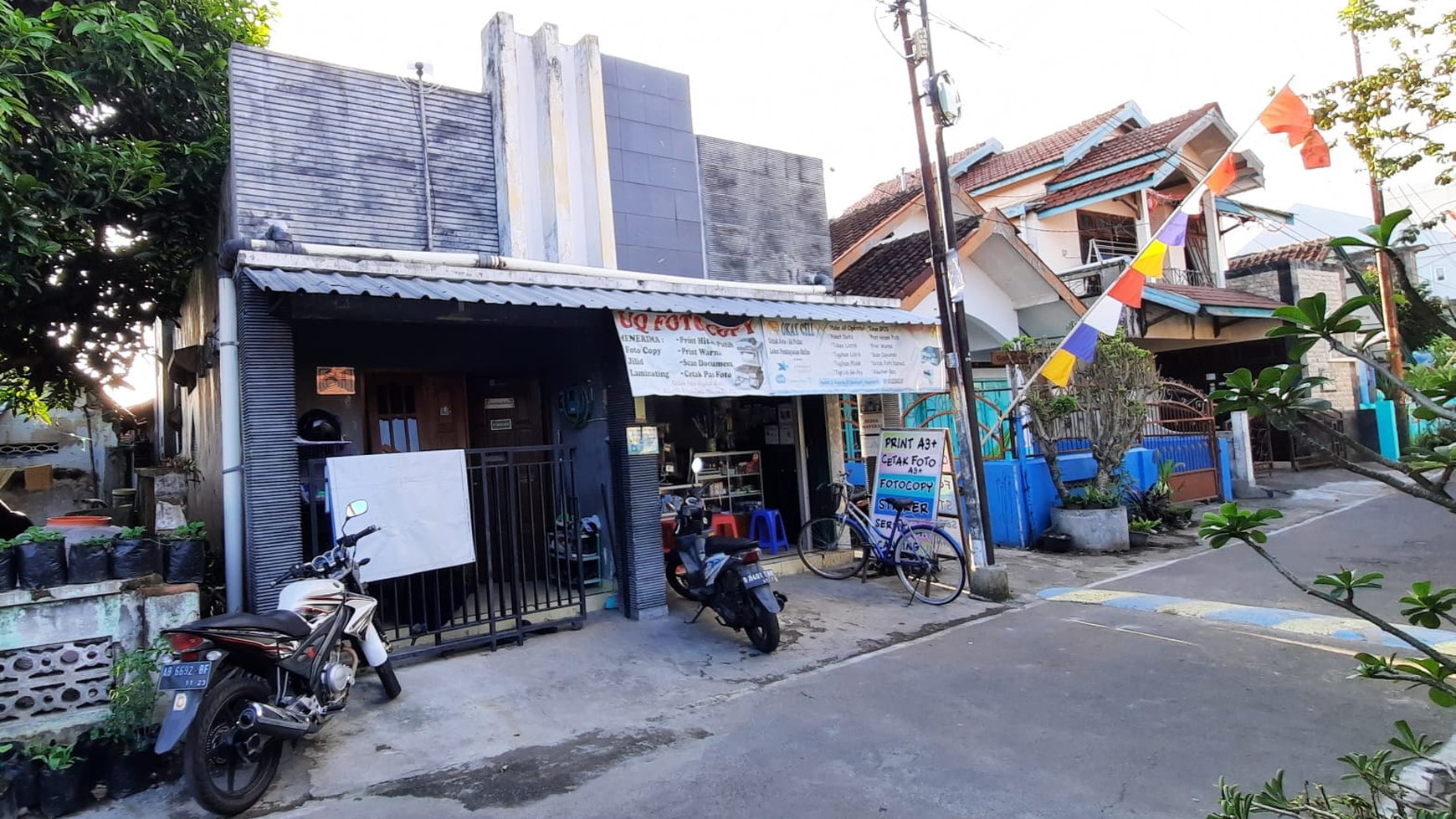 Rumah dan Ruang Usaha Di  Daerah Ngampilan Jogja