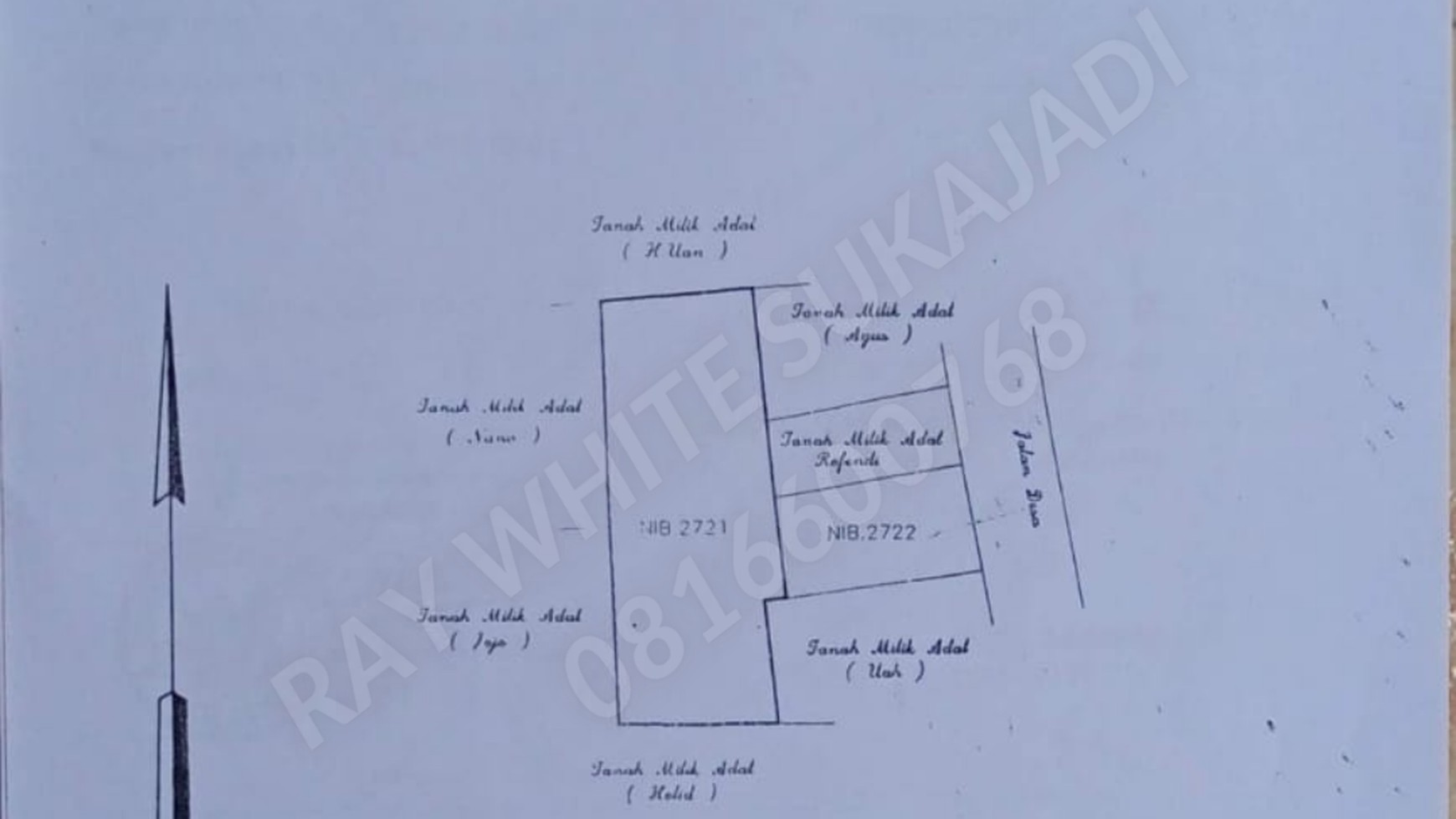 Dijual Tanah di Cibangbangan