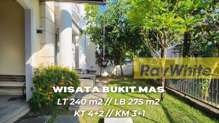 murah pol ini!! dijual rumah wisata bukit mas wbm wiyung surabaya