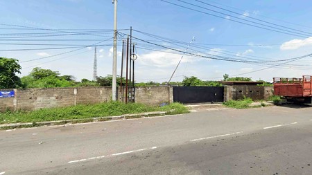 Tanah di Lingkar Timur Sidoarjo, Luas 1.2 HA, Lebar 40 m2, Sudah Urug, Cocok untuk parkiran Mobil besar, sewa min 2 th... - KW -