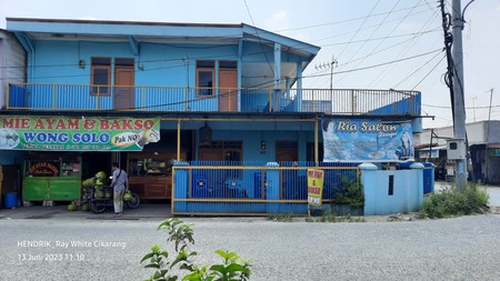 RUMAH DI LOKASI BAGUS PINGGIR JALAN DI TELAGA ASIH CBITUNG