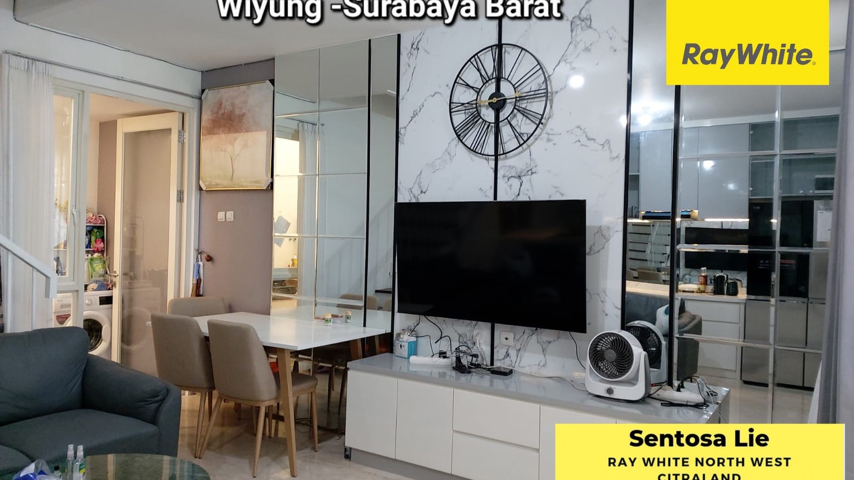 Dijual Rumah Royal Residence Wiyung Surabaya SPESIAL Full MARMER + Full Furnished Modern Mewah