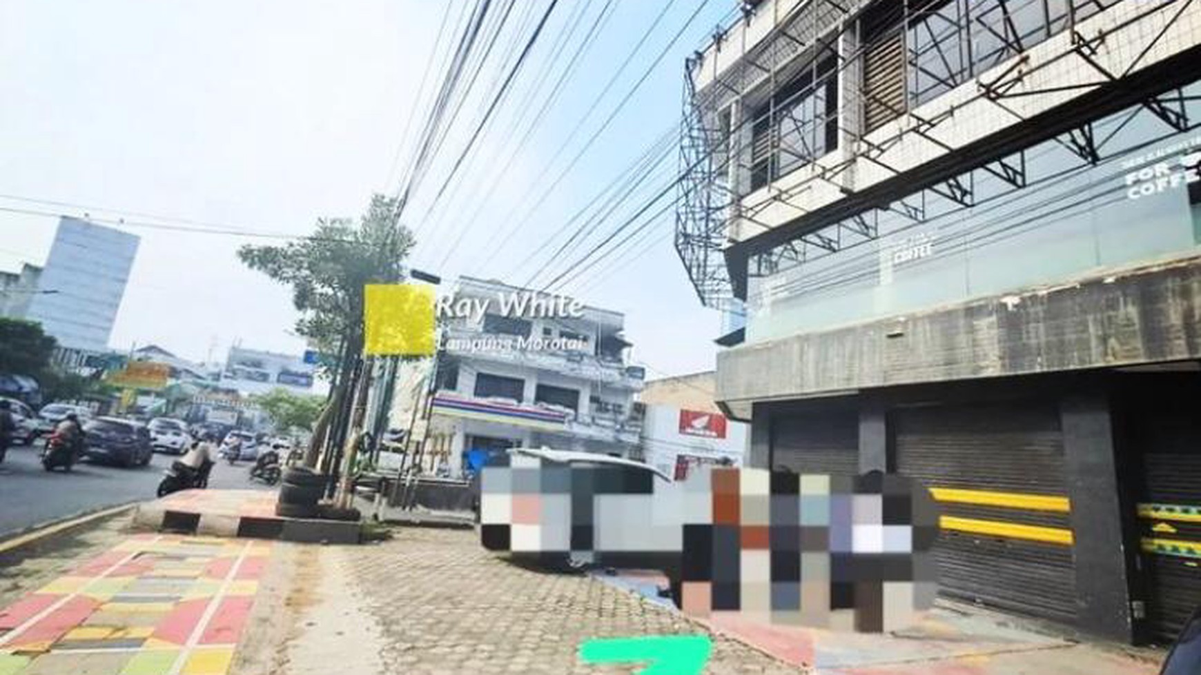 Ruko 3 lanatai dijalan RA Kartini Tanjung Karang Pusat