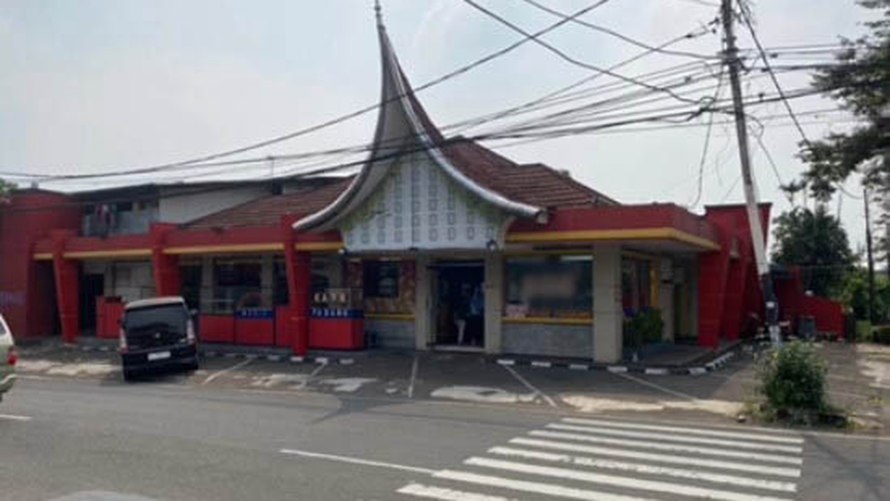 Resto Padang Jl Murai, Bintaro Pesanggrahan, Luas 563m2