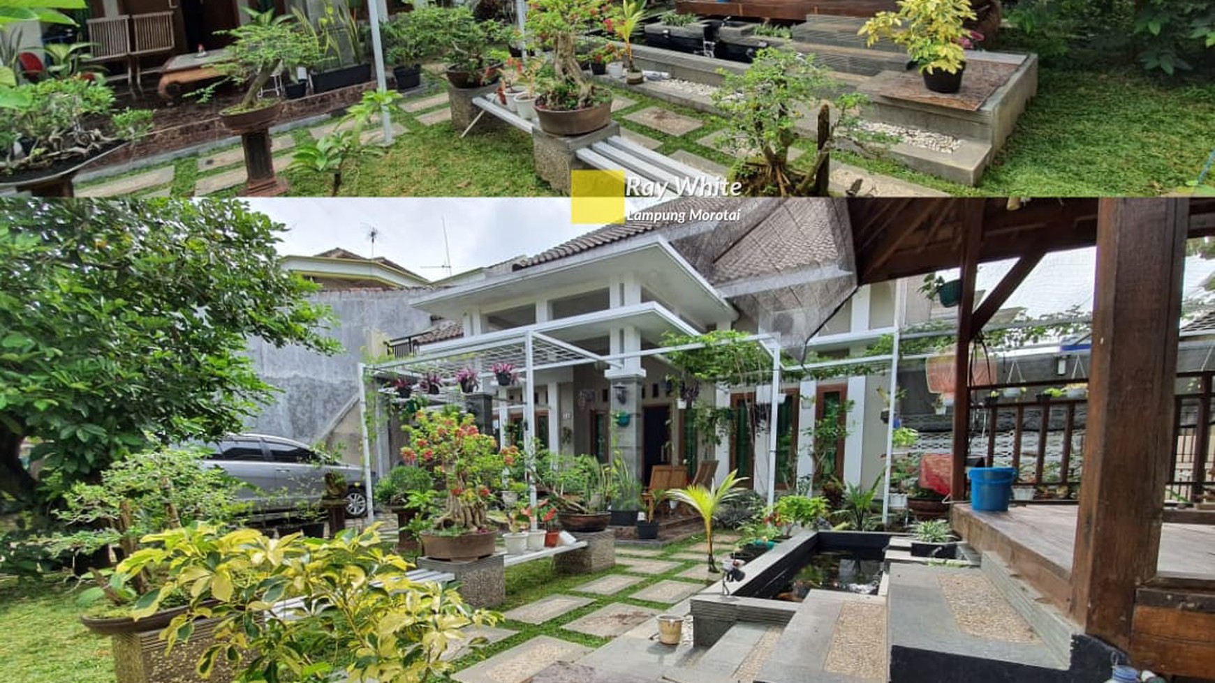 Rumah dengan Gazebo di Perum Korpri Sukarame Bandar Lampung