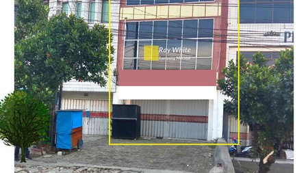 Dijual Ruko 2 Pintu Jalan Teuku Umar Bandarlampung