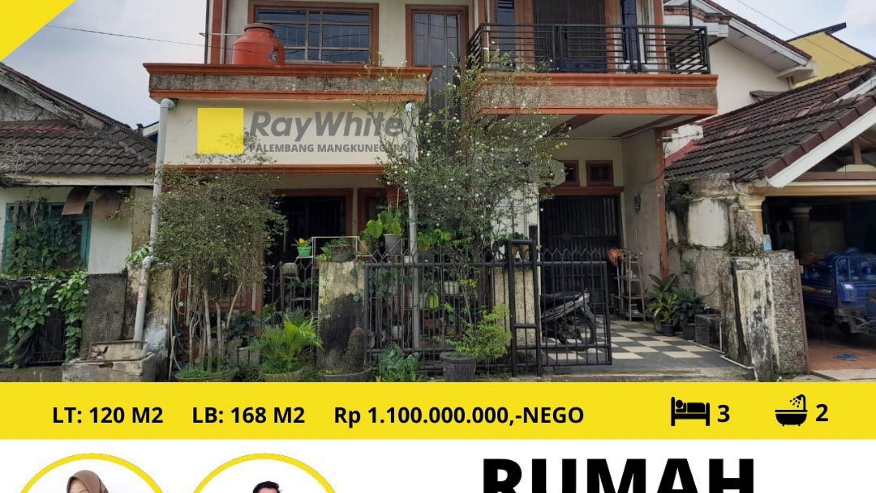 Rumah tengah kota Palembang banyak ppek 